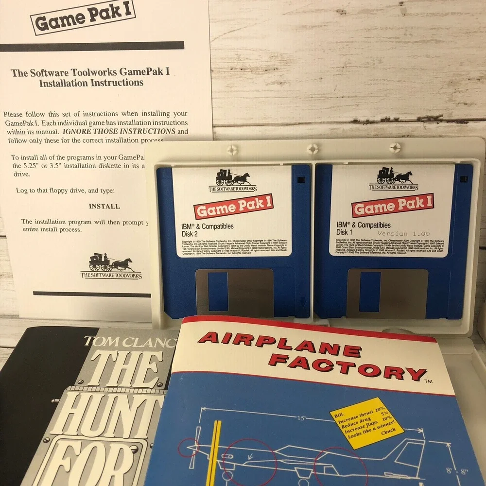 The Software Toolworks vintage game